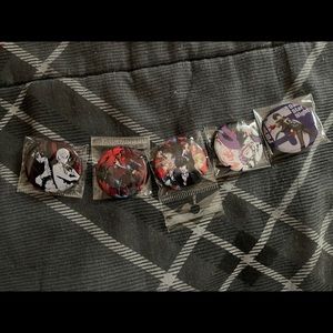 Lot of 5 Persona 5 Pins